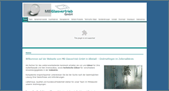 Desktop Screenshot of mb-glasvertrieb.de